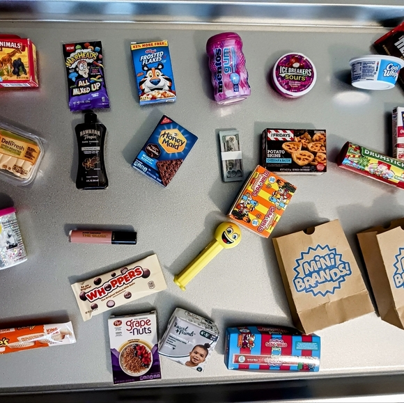 HANDMADE, MINI BRANDS, REFRIGERATOR MAGNETS - Picture 4 of 4